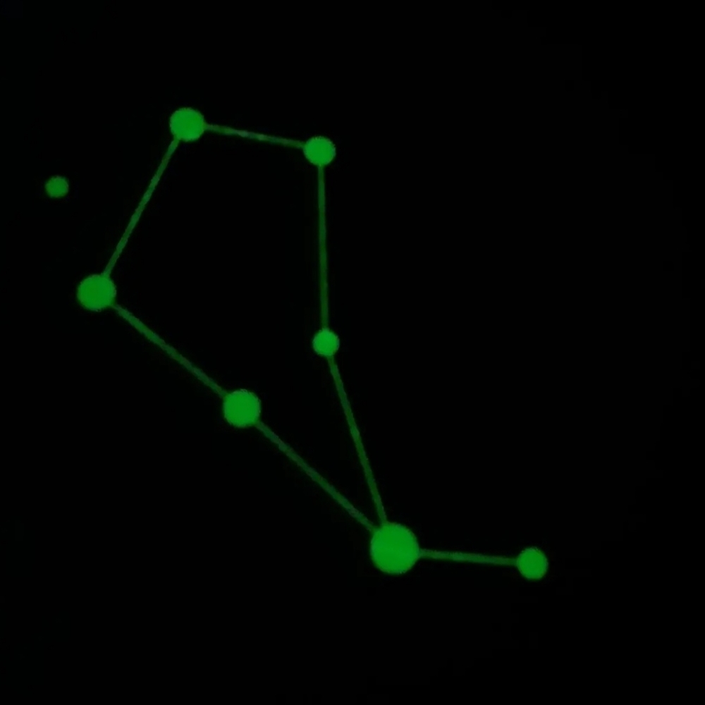 BOOTES The Herdsman Glow In The Dark CARD Stargo Game Replacement Piece